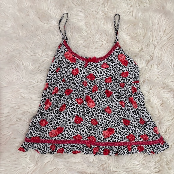 Floral leopard pajamas - Picture 2 of 5